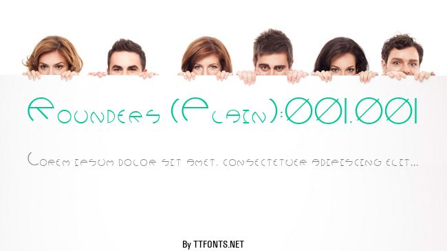 Rounders (Plain):001.001 example
